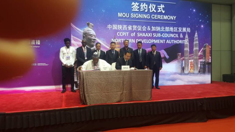 NDA Signs Trade Agreement With China