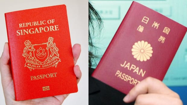 Singaporeans no longer hold the most powerful passport in the world