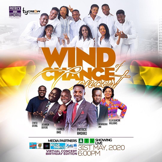 TY Crew Brings The ‘Wind of Change Virtual Concert’ Hosted By Prophet Patrick Amoako Their President And Founder