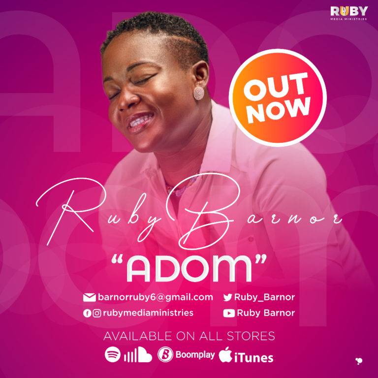 Gospel Singer Ruby Barnor Releases New Single “ADOM (Grace)”