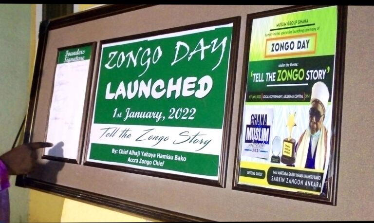 Zongo Day Launched
