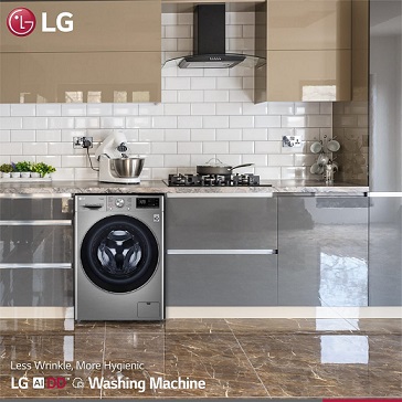 LG Washing Machines with Artificial Intelligence, Direct Drive Motor Takes Convenience, Healthy Lifestyle To The Next Level