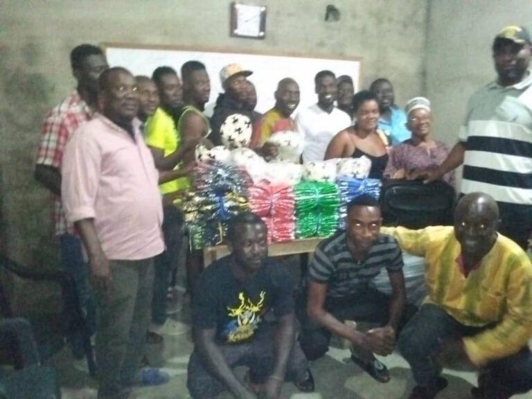 Ablekuma Central MP Donates Jerseys, Footballs To Support Community League