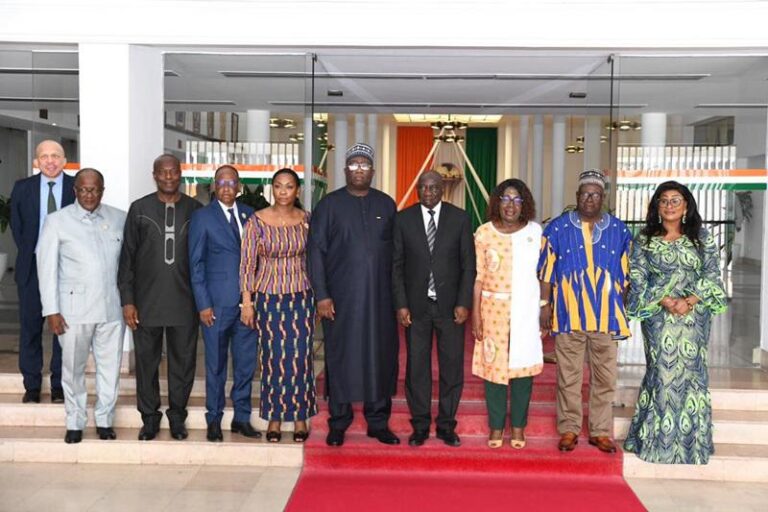Joe Ghartey Leads Delegation of Conference of Speakers and Heads Of African Parliaments To Cote D’Ivoire