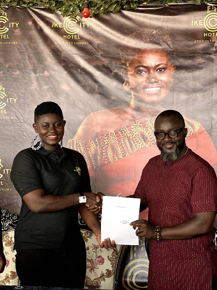 Ike City Hotel Unveils Afua Asantewaa As Brand Ambassador