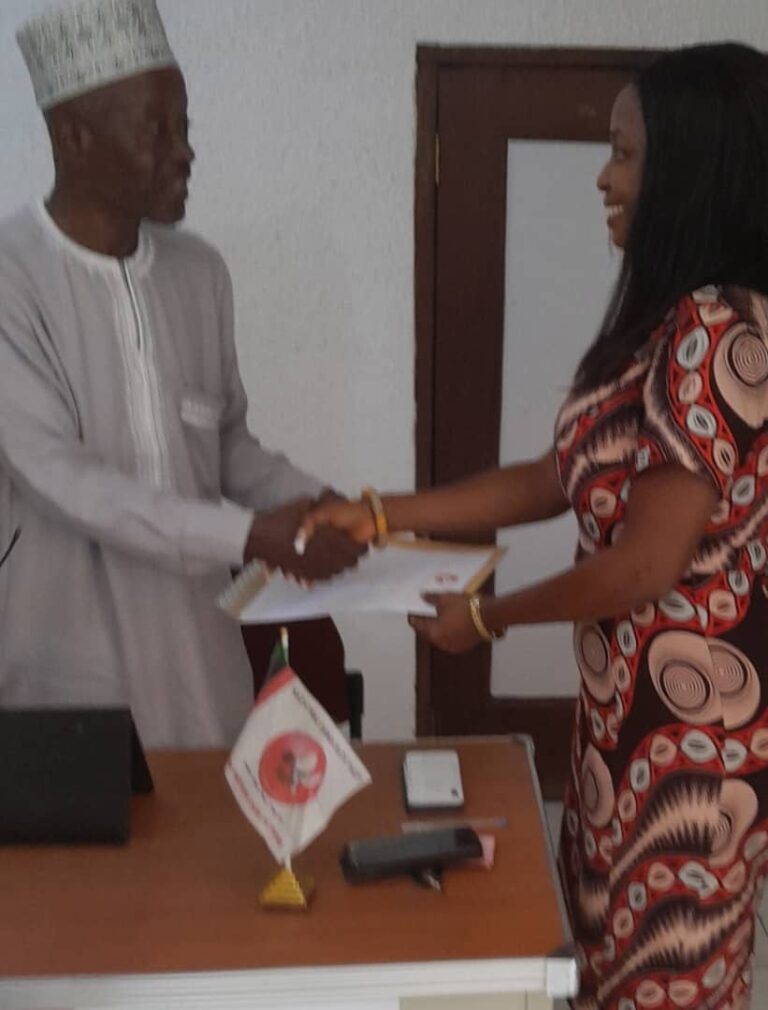 NDP Race: Christabel Adomako Kye Submits Nomination Form