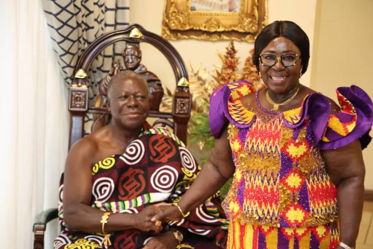 Chief of Staff Commends Otumfuo  …For His Contributions Towards Women Empowerment
